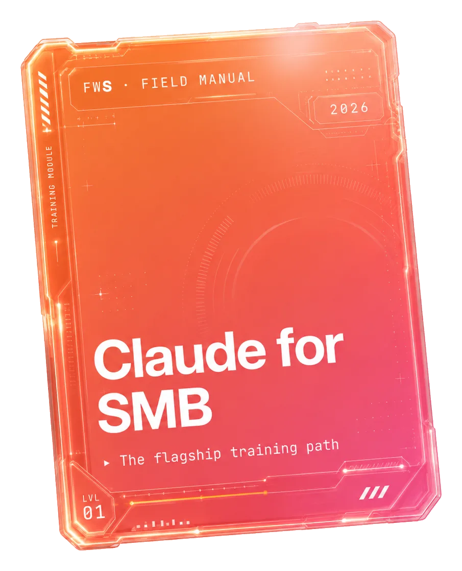 Claude for SMB field manual — the flagship training path
